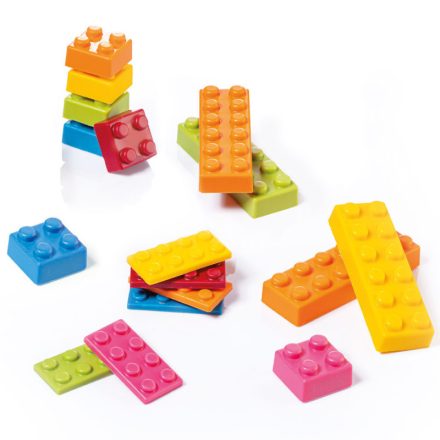 Chocobrick csokoládéforma (MA1020), 275x175 mm, 28 db-os, polikarbonát