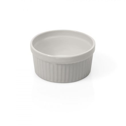 Ramekin szufléforma, 9x4,5 cm, porcelán, sorolható